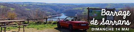 Sortie Aveyron : Barrage de Sarrans