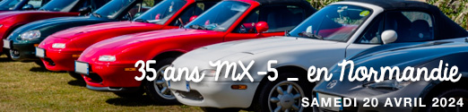 35 ans de la MX-5 en Normandie